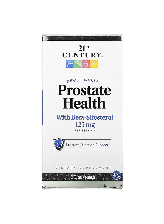 21st Century Prostate Health With Beta-Sitosterol - 60 Softgels - Image 1